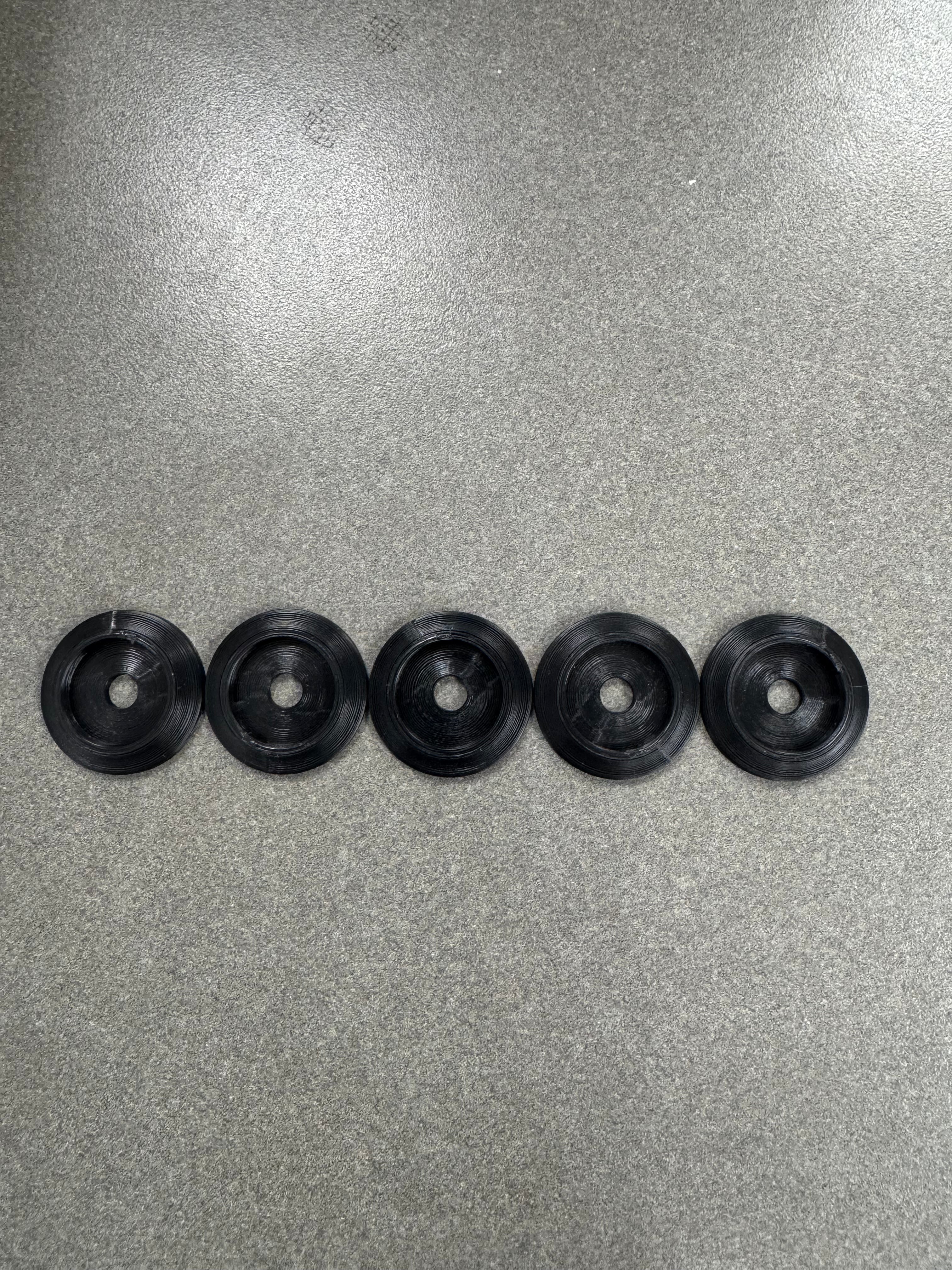 Body Washers 1/4" (Pack of 25)