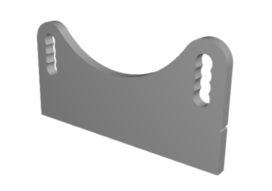 Sharp Left Control Arm Mount