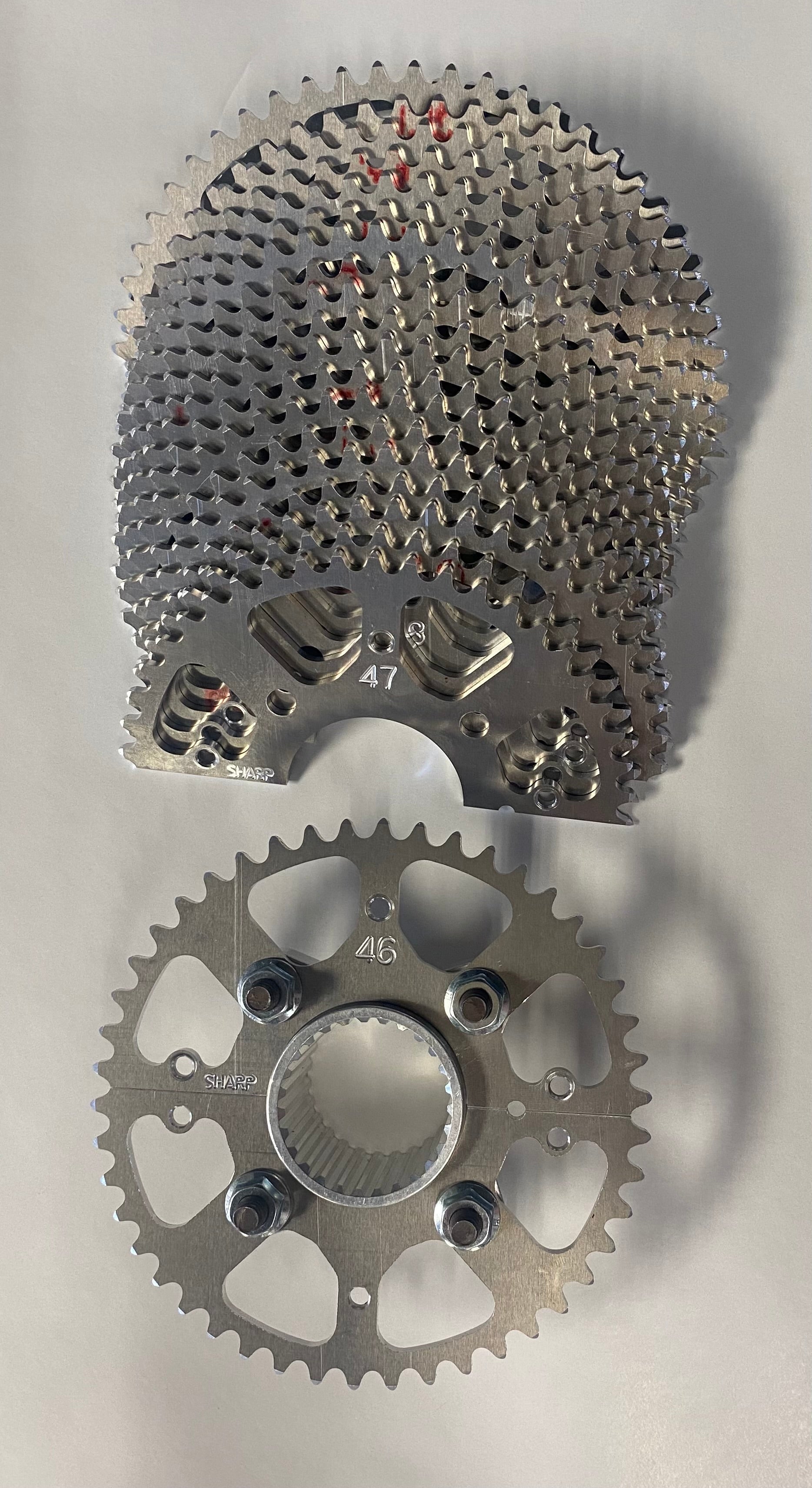 QC Individual "Mini Gears" - 219 Chain, Split, Lightened -JR SPRINT 40T-72T