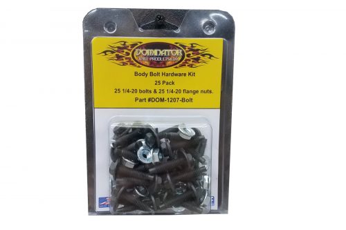 Dominator - Body Bolt Hardware Kit 25-Pack