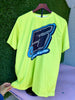 Neon Yellow c5 Performance Tshirt