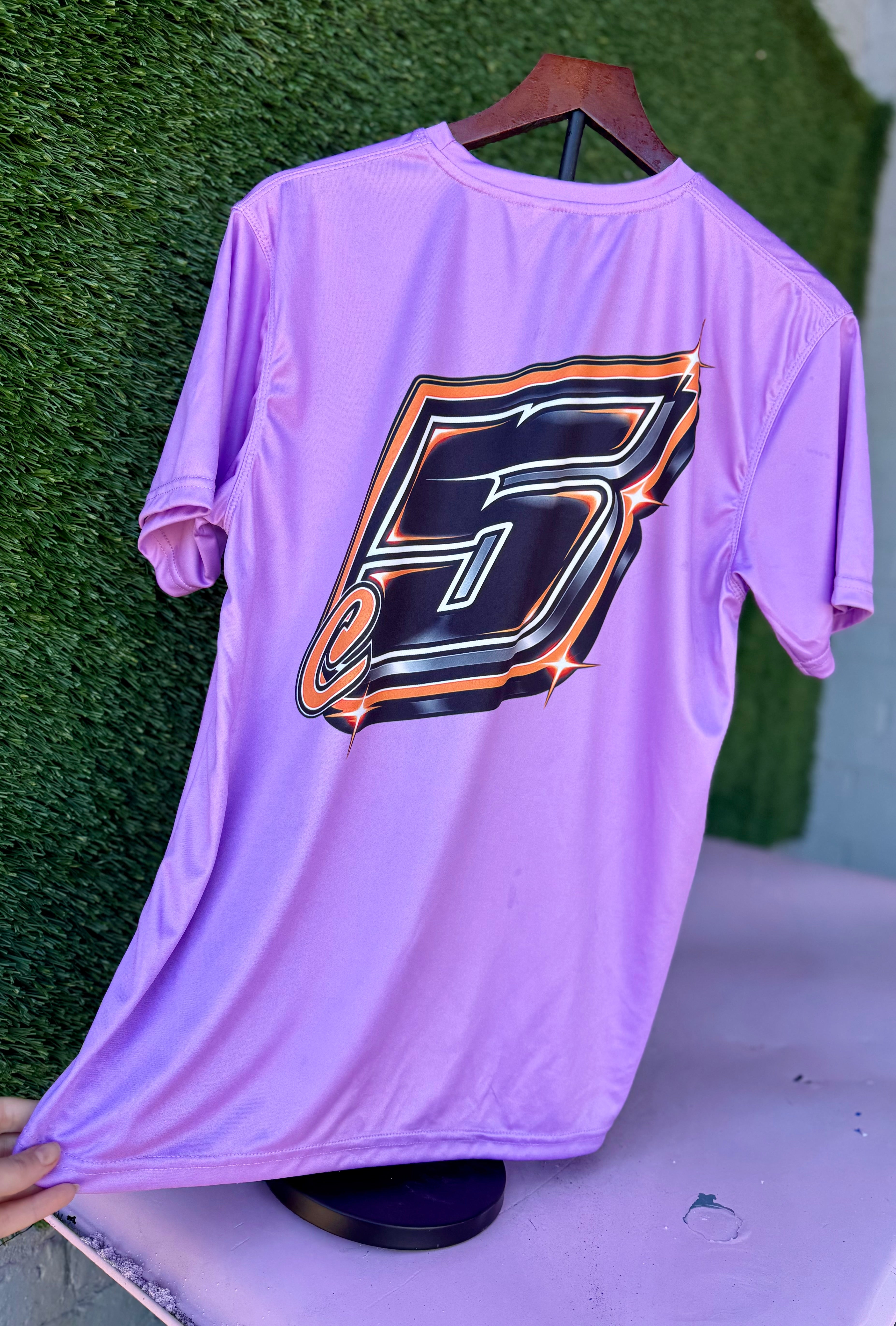 Neon Purple c5 Performance Tshirt