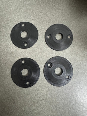 Hood Pin Scuff Plates (Sharp) Set of 4