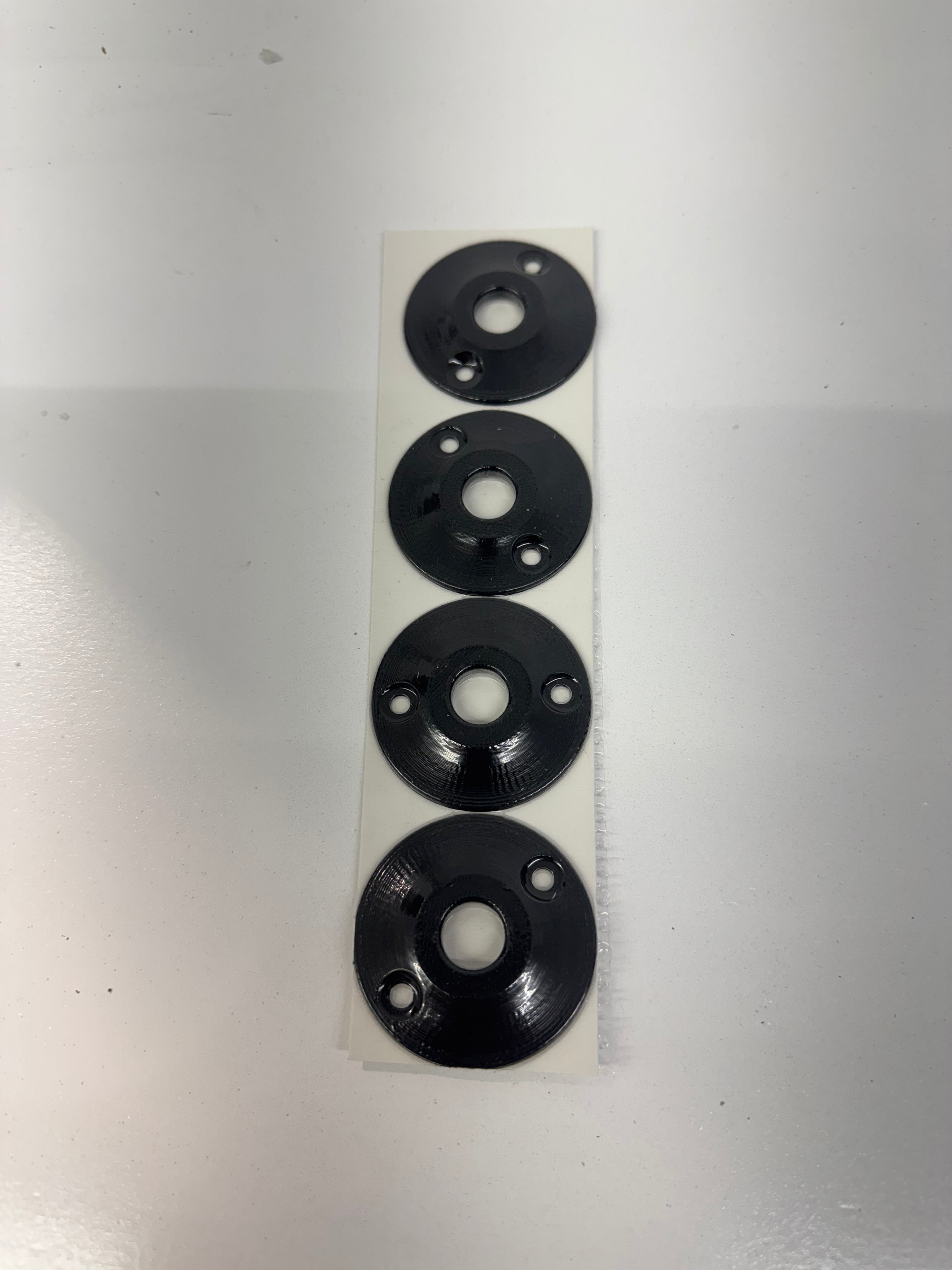 Hood Pin Scuff Plates (Sharp) Set of 4