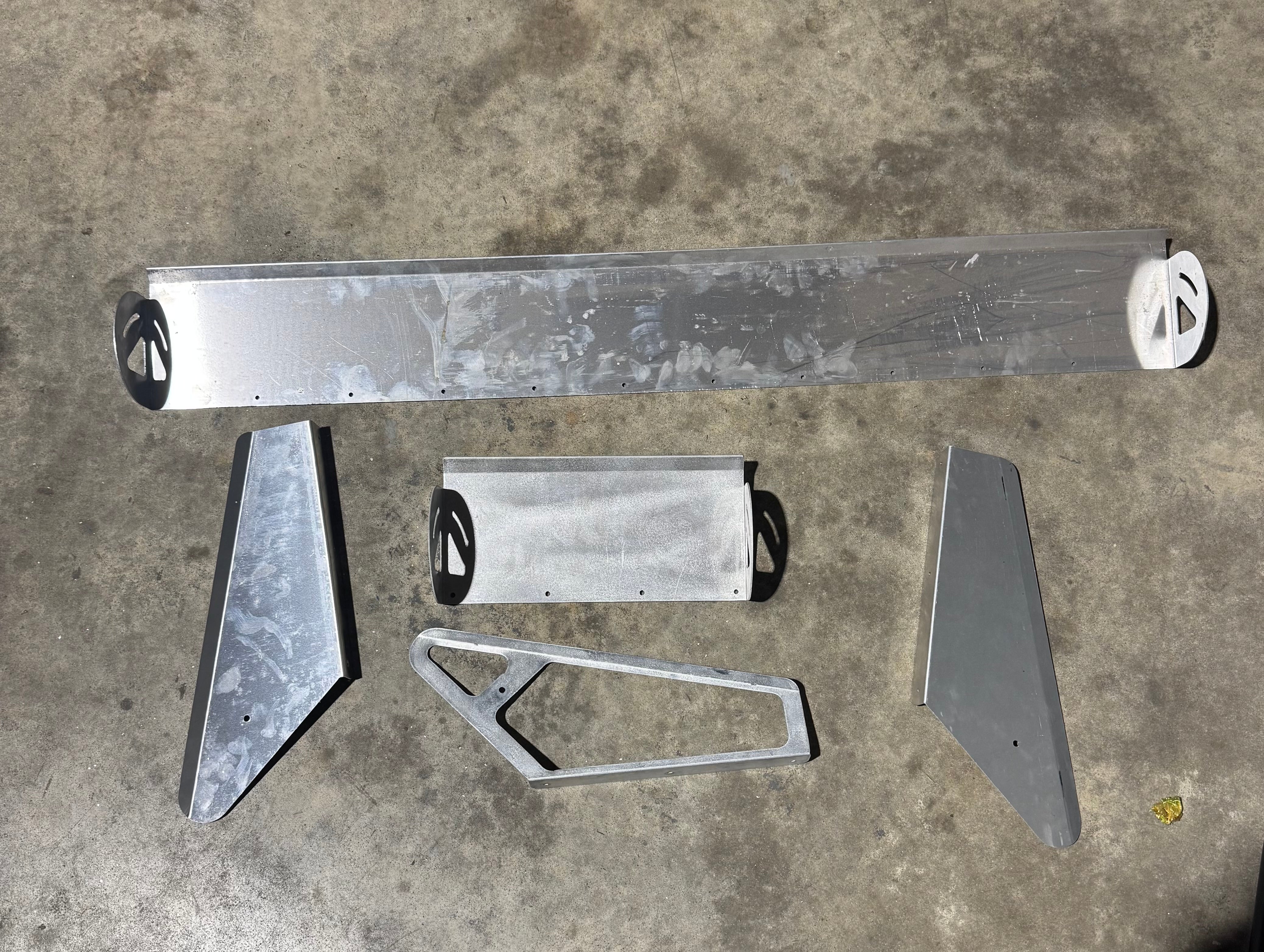 MLM Spoiler Kit (46" Element,Short element, Two Closed Sides and one open Center)