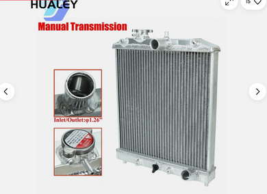MLM THREE ROW ALUMINUM RADIATOR