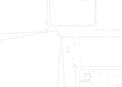 SHARP Mini Late Model Paper Cockpit Templates