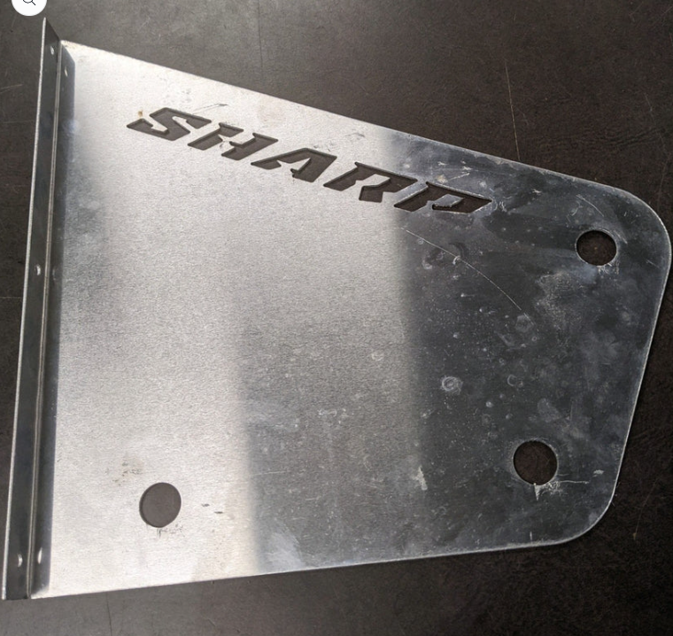 Tire Rack End Plate For Kart Tires
