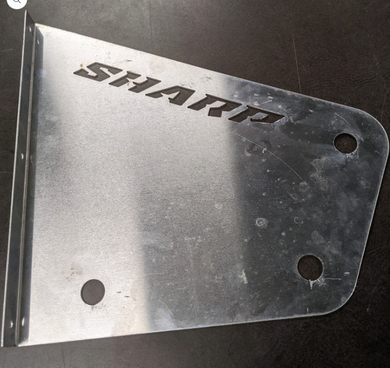 Tire Rack End Plate For Kart Tires