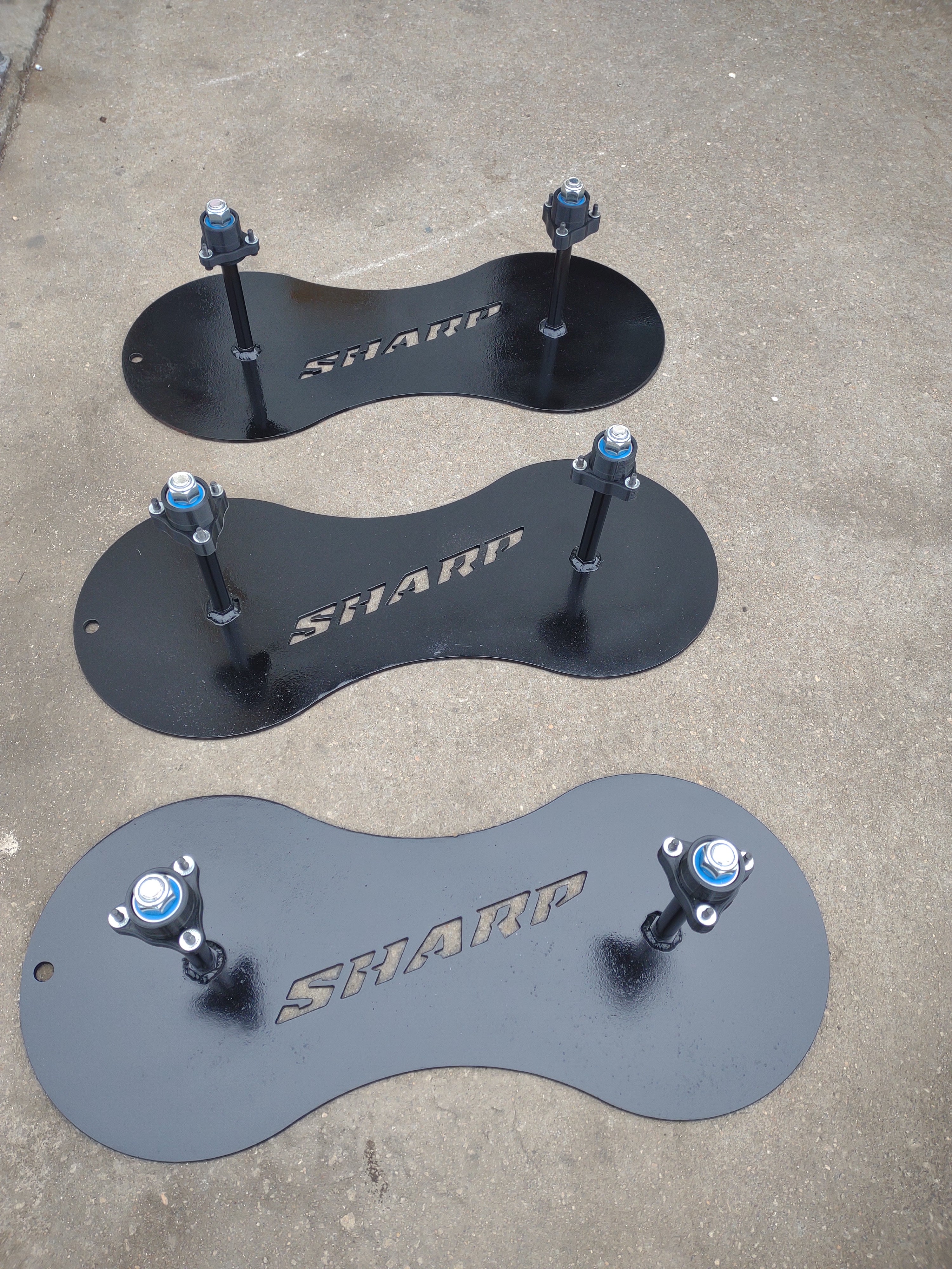 Tire Prep Stand Double Tire "Hughes Edition"- Karting