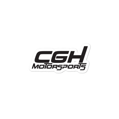 CGH Motorsports Sticker